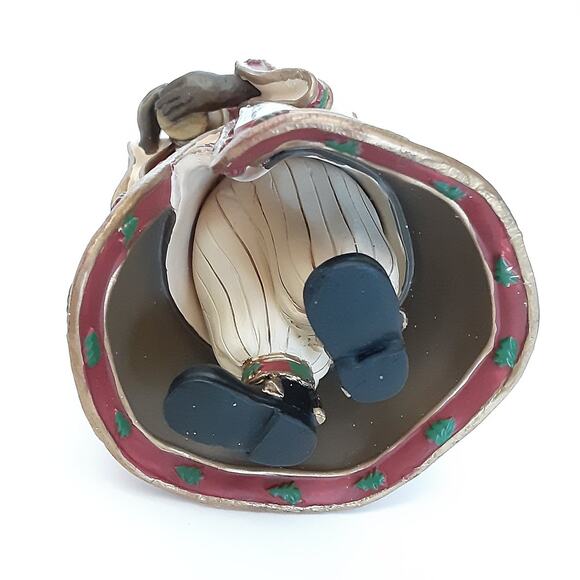 Thomas Kinkade Old World Santas Ornament Bountiful Blessings of the Season 2004 - Picture 5 of 7